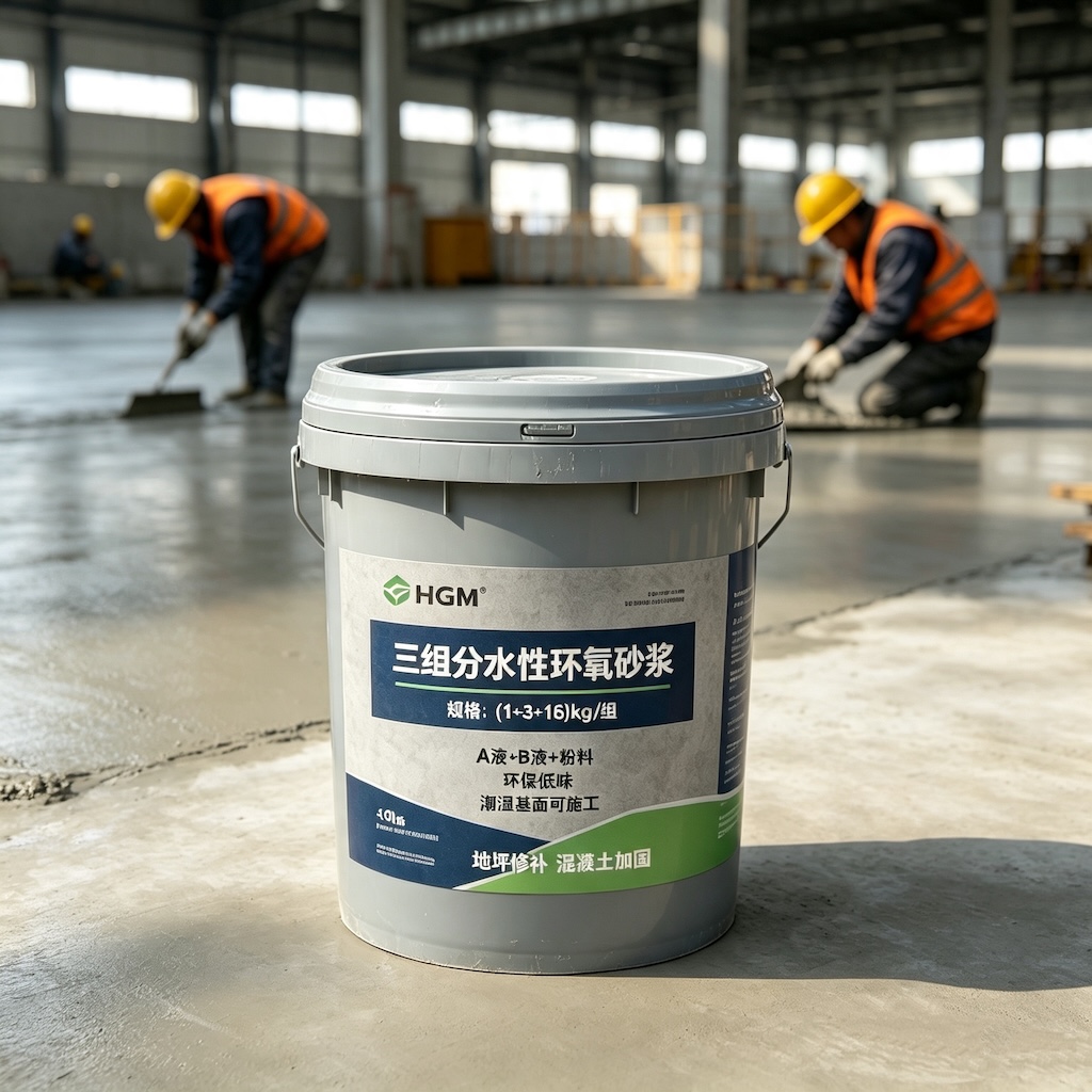 阳谷三组份水性环氧砂浆